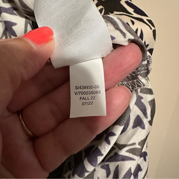 Banana Republic Wrap Tie Blouse women’s size XL NWT - Picture 6 of 9